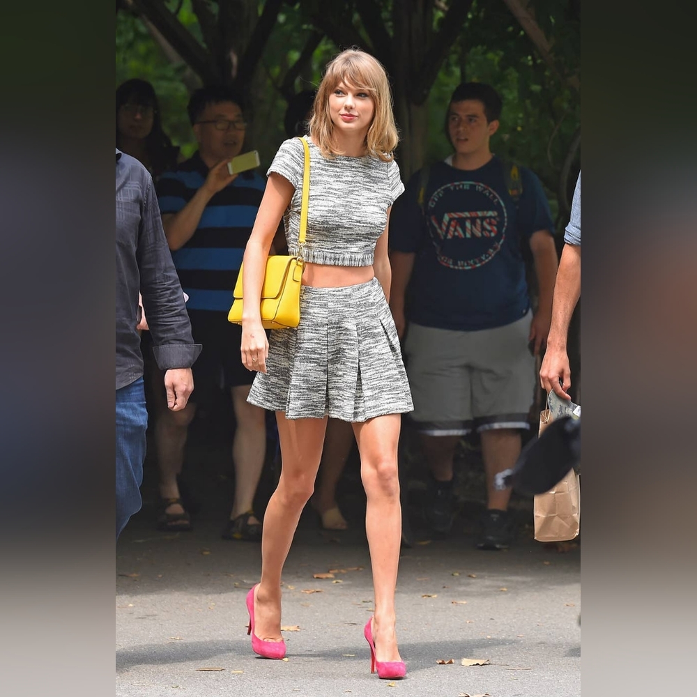 Alice & Olivia Crop and Skirt (Taylor Swift)